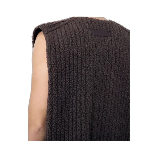 Fleeced Pleats Gilet