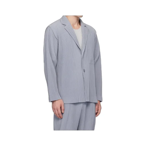 Pleated Tailored Blazer