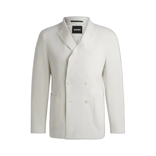 Double-Breasted Slim-Fit Blazer