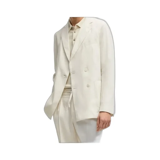 Double-Breasted Slim-Fit Blazer
