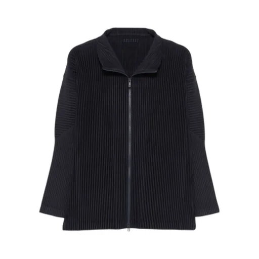 Pleated Zipped Jacket