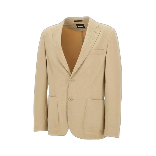 Single-Breasted Slim-Fit Jacket