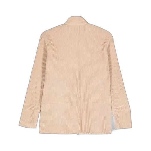Cargo Plissé-Effect Jacket