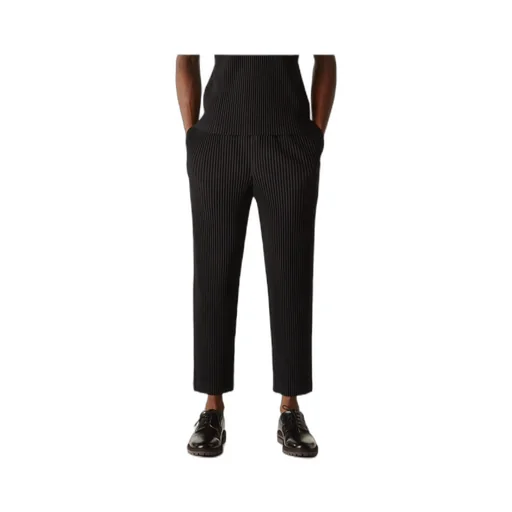 Pleated Tapered Leg Pants