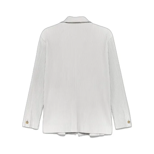 Single-Breasted V-Neck Blazer