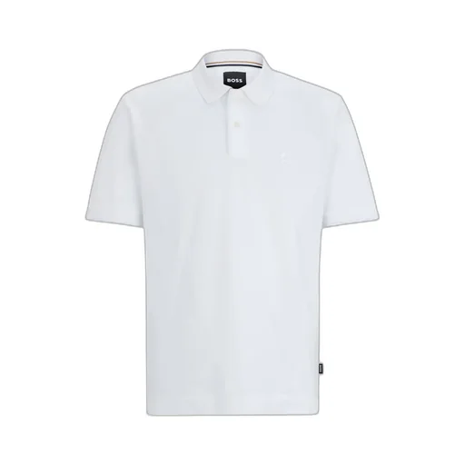 Embroidered Monogram Cotton Polo Shirt