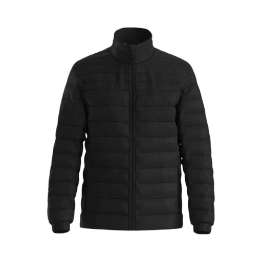 Quilted High-Neck Jacket