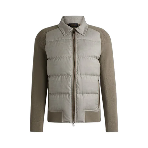 Long Sleeve Wool Down Jacket
