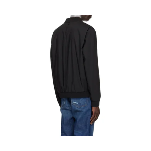 Right-Collar Zipper Casual Jacket