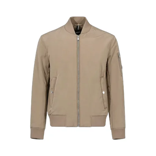 Water-Repellent Bomber Jacket