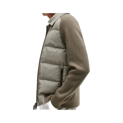 Long Sleeve Wool Down Jacket