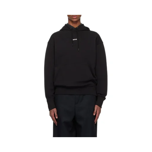 Logo-Rubberised Cotton Hoodie