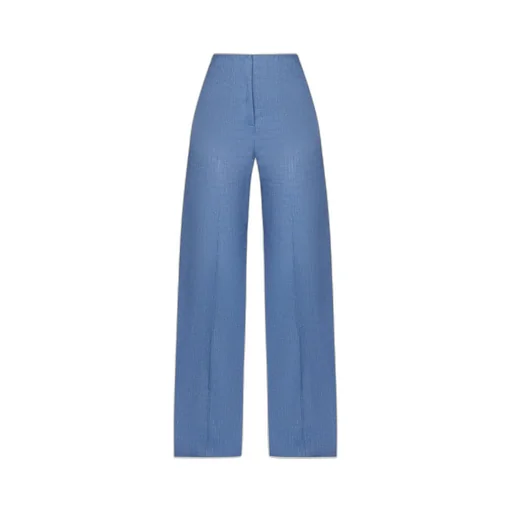 High-Waist Wide-Leg Trousers