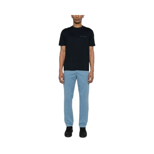 Button Detailed Straight Leg Pants