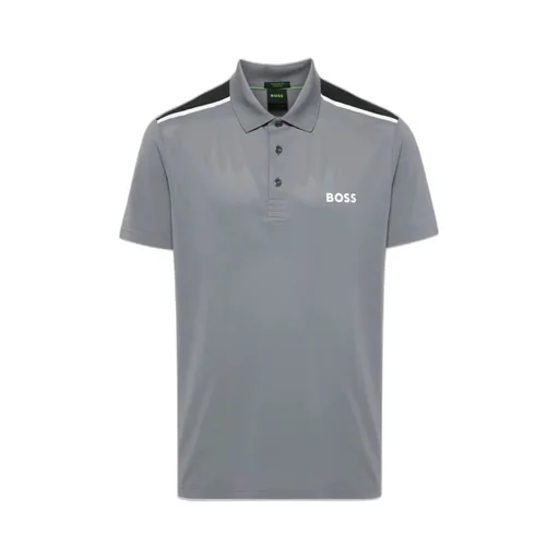 Logo Print Short-Sleeved Polo Shirt