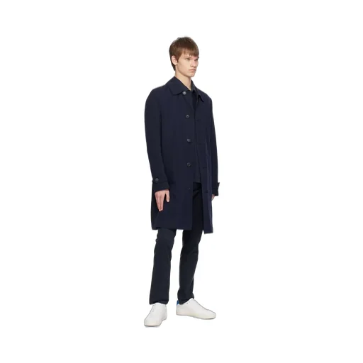 Lapel Long-Sleeved Coat