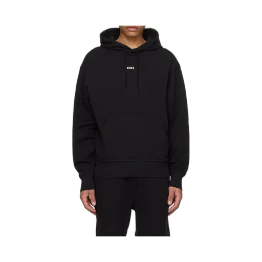 Logo-Rubberised Cotton Hoodie