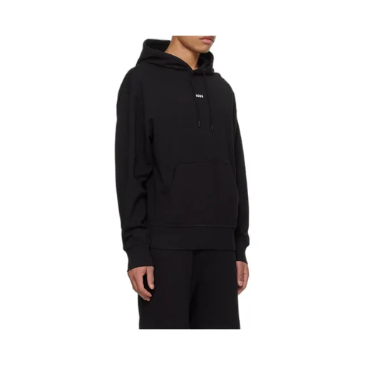 Logo-Rubberised Cotton Hoodie