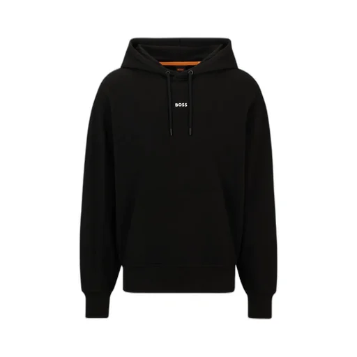 Logo-Rubberised Cotton Hoodie