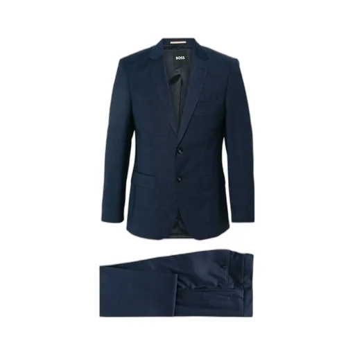Checked Single-Breasted Suit