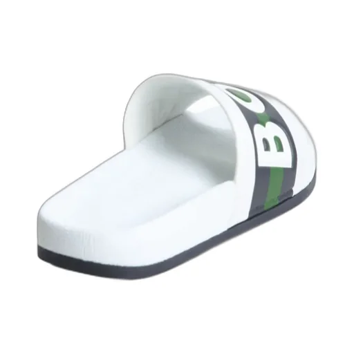 Embossed-Logo Slides