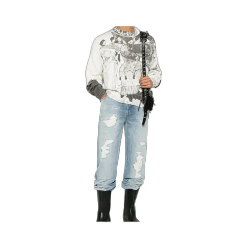 Crew Neck Long Sleeve Sweater