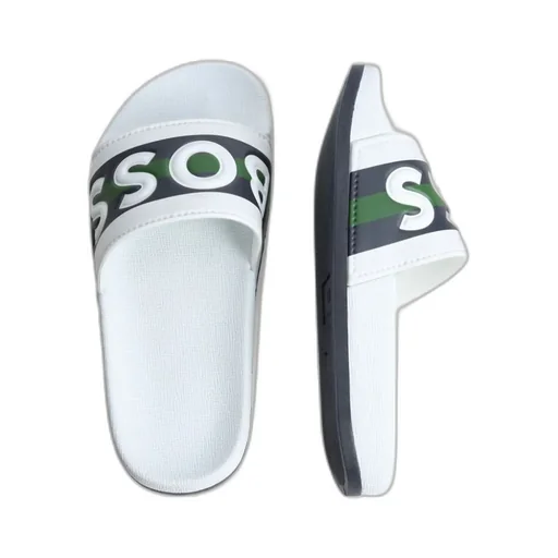 Embossed-Logo Slides