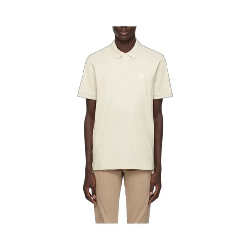 Logo Patch Short Sleeved Polo Shirt