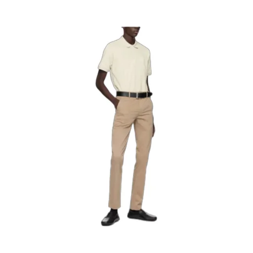 Logo Patch Short Sleeved Polo Shirt