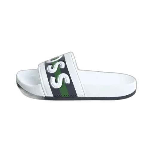 Embossed-Logo Slides