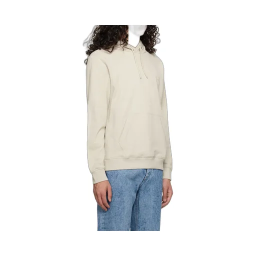 Logo Patch Drawstring Hoodie
