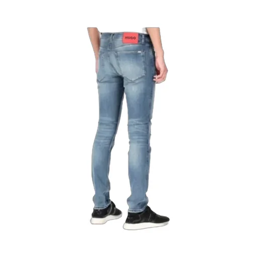 Ripped Low-Rise Skinny Jeans