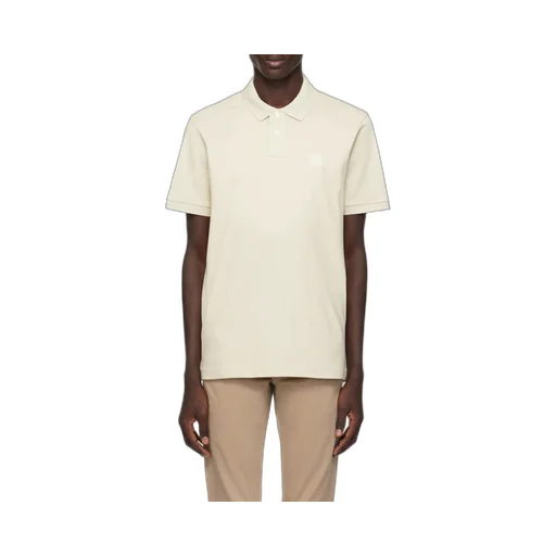 Logo Patch Short Sleeved Polo Shirt