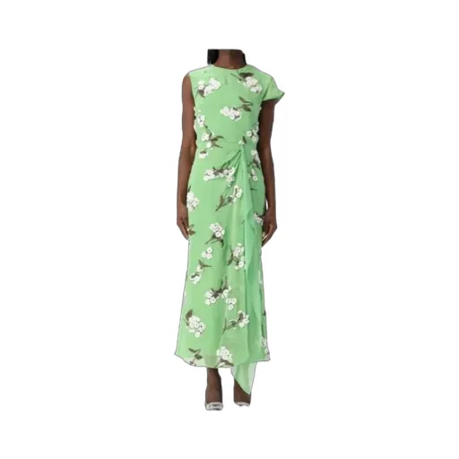 Embellished Chiffon Midi Dress