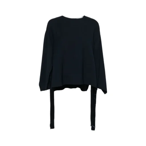 Side-Slit Cady Blouse