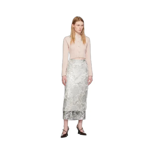 Layered Mid-Length Skirt