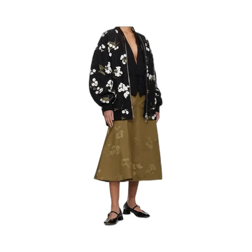 Drape Midi Skirt