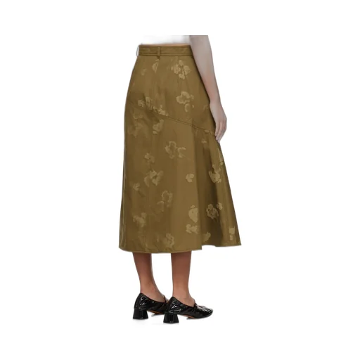 Drape Midi Skirt