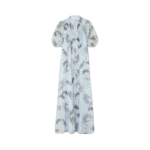 Short-Sleeved Round Neck Dress