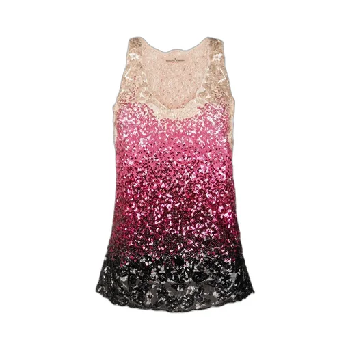 Sequin Embellished Tank Top