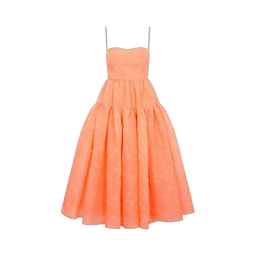 Abelia Organza Midi Dress