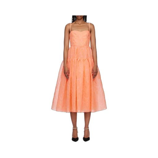 Abelia Organza Midi Dress
