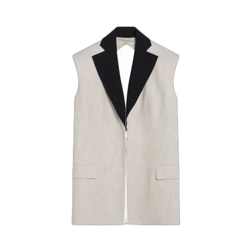 Waistcoat With Open Back