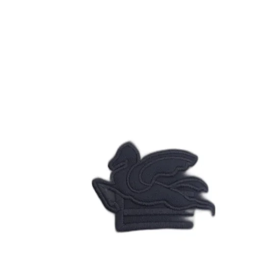 Pegaso Embroidered Drawstring Hoodie