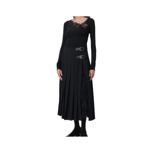 Pleated Midi Skirt