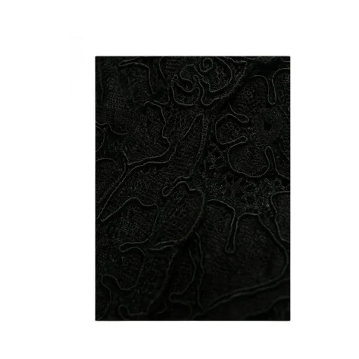 Asymmetric Floral Lace Dress