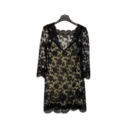Medium-Long-Sleeved Mini Dress
