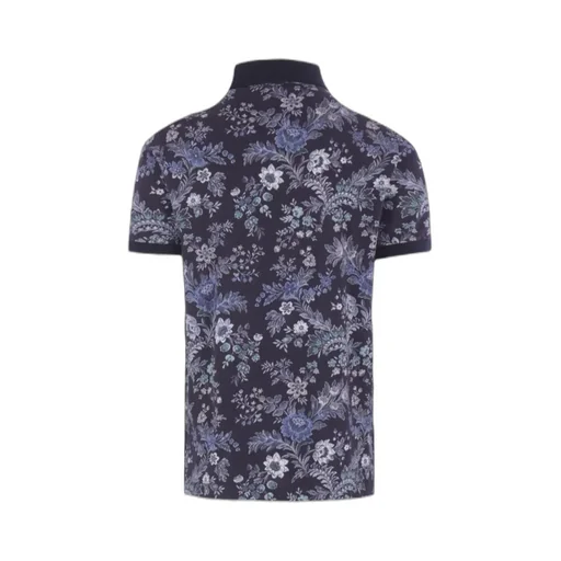 Polo Shirt With Floral Print