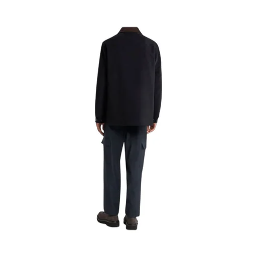 Cotton Jacket With Pegaso