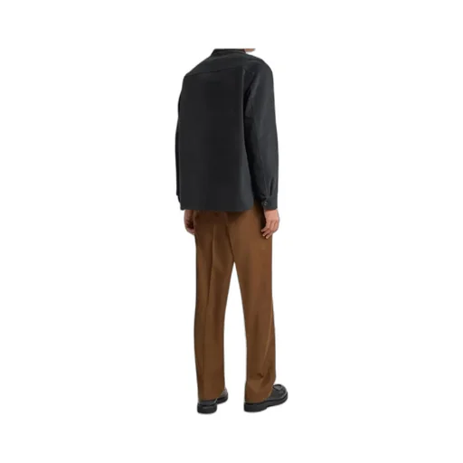 Pegaso Embroidered Flap Pocket Jacket